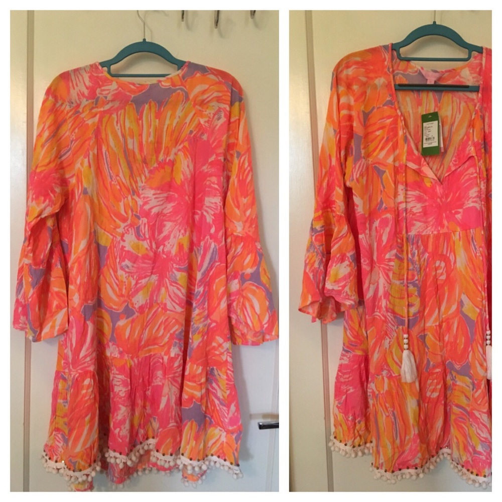 NWT Lilly Pulitzer Amisa Tunic Dress Sz Medium - Picture 6 of 8
